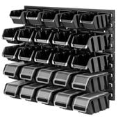 KADAX Tablica Narzędziowa Ścianka 58x39cm 25 Kuwet