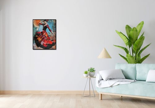Plakat 50x65cm Taniec Flamenco na Arena.pl
