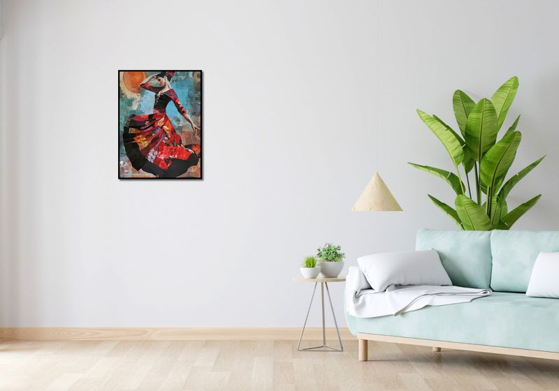 Plakat 50x65cm Taniec Flamenco zdjęcie 4