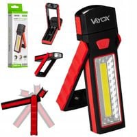 LAMPA WARSZTATOWA LED ROBOCZA LATARKA DO AUTA Z MAGNESEM HAK 3W 120lm