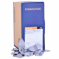 RAWLPLUG UCHWYT POJEDYNCZY DO KABLI PŁASKICH PODTYNKOWYCH 17MM 100SZT