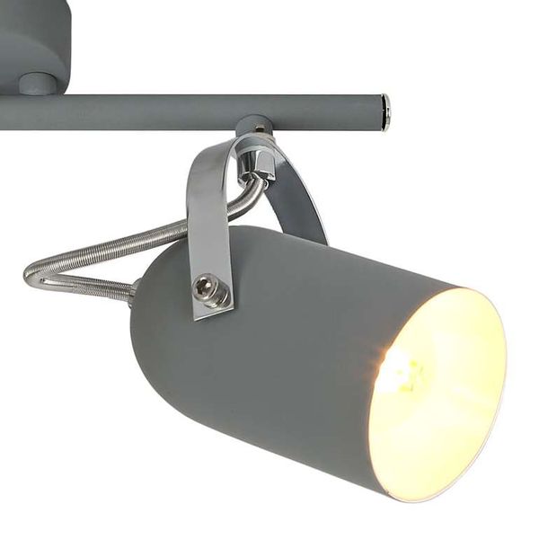 LAMPA sufitowa GRAY 92-66480 Candellux ścienna OPRAWA listwa SPOT regulowane reflektorki szare zdjęcie 2