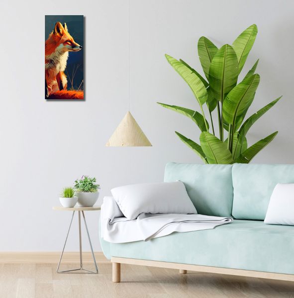 Obraz 20x50cm Spojrzenie Lisicy zdjęcie 2