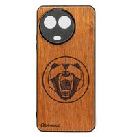 Drewniane Etui Bewood na Realme 11 5G NIEDŹWIEDŹ MERBAU