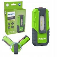 Latarka AKUMULATOROWA lampa robocza Philips 300 lumenów WARSZTATOWA magnes