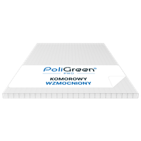 Poliwęglan komorowy ProBrand, WZMOCNIONY 500x1050 mleczny 8mm