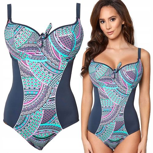 STRÓJ KĄPIELOWY JEDNOCZĘŚCIOWY WYSZCZUPLAJĄCY 46H na Arena.pl