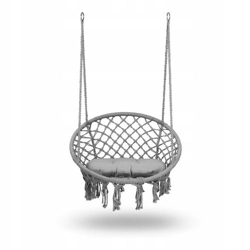 HUŚTAWKA BOCIANIE GNIAZDO Ogrodowa Szara xxl na Arena.pl