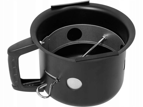 GRILL OGRODOWY WĘGLOWY Z POKRYWĄ DUŻY RUSZT 71x34,5cm POPIELNIK 3 PÓŁKI na Arena.pl