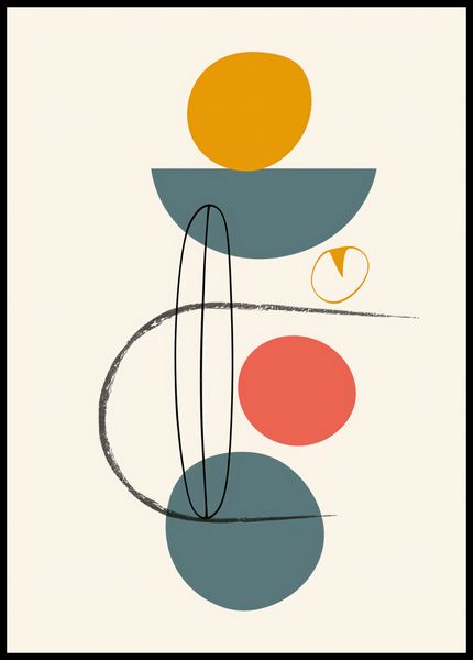 Plakat 67,5x95cm Równe Kompozycje zdjęcie 2