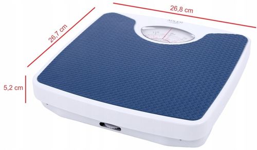 WAGA ŁAZIENKOWA MECHANICZNA ANALOGOWA ADLER AD 8151B do 130 kg na Arena.pl