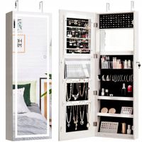 Toaletka Costway biały matowe 40 x 120 x 12,5cm