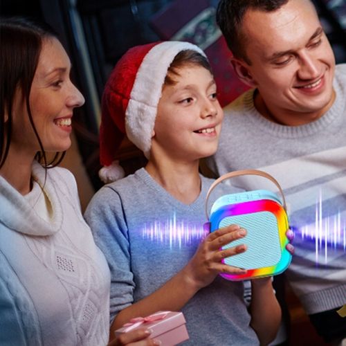 ZESTAW KARAOKE 2 MIKROFONY + GŁOŚNIK BEZPRZEWODOWY BLUETOOTH SUPER DŹWIĘK na Arena.pl