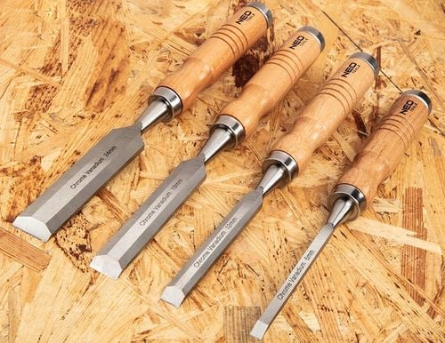 Zestaw Dłut Stolarskich do Drewna 4 szt. 6 12 18 24 mm NEO TOOLS na Arena.pl