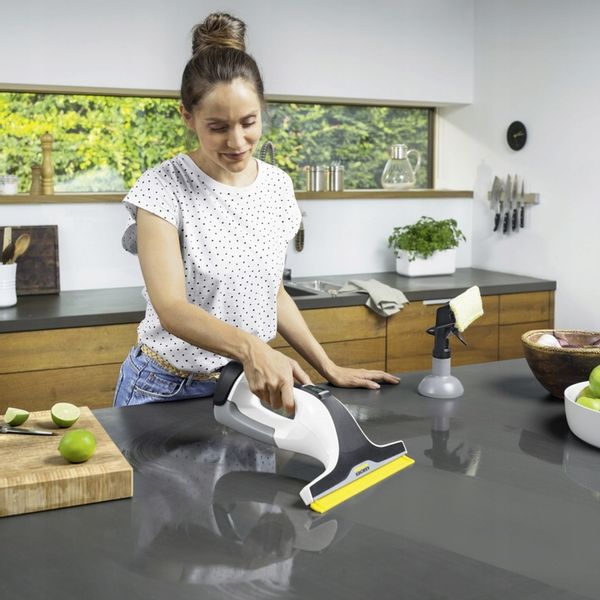 MYJKA DO SZYB OKIEN MOCNY KARCHER WV 6 PLUS + ŚRODEK DO MYCIA + 2x PADY zdjęcie 10