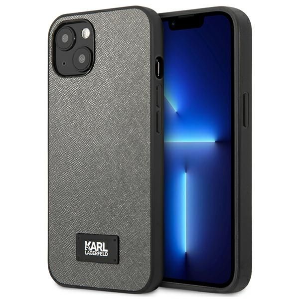 Etui Karl Lagerfeld do iPhone 13 mini, Srebrny zdjęcie 1