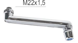 Wylewka Dafi z perlatorem - kolor chrom zdjęcie 1