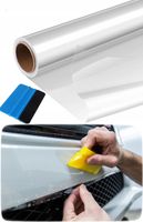 FOLIA BEZBARWNA 50cm*152cm PRZEZROCZYSTA SAMOPRZYLEPNA OCHRONNA PPF + RAKLA