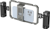 SmallRig 4121 Zestaw Vlogowy do Smartfona Klatka Cage + 2 Uchwyty