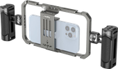 SmallRig 4121 Zestaw Vlogowy do Smartfona Klatka Cage + 2 Uchwyty