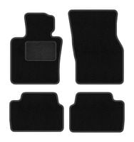 Dywaniki samochodowe welurowe do: Mini Cooper F55 2014- 5-drzwiowy czarne