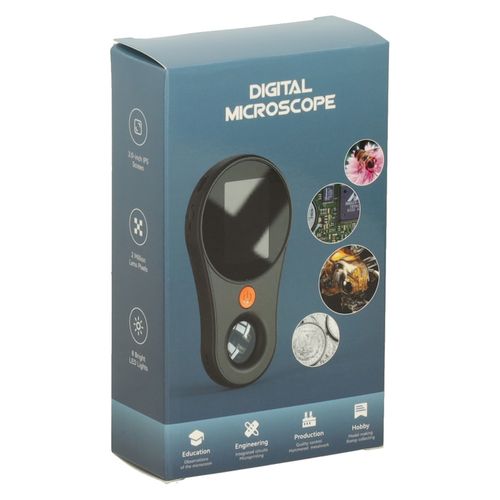 Cyfrowa Lupa Szkło Powiększające Mikroskop Ekran HH IPS Zoom 500x 2Mpx na Arena.pl