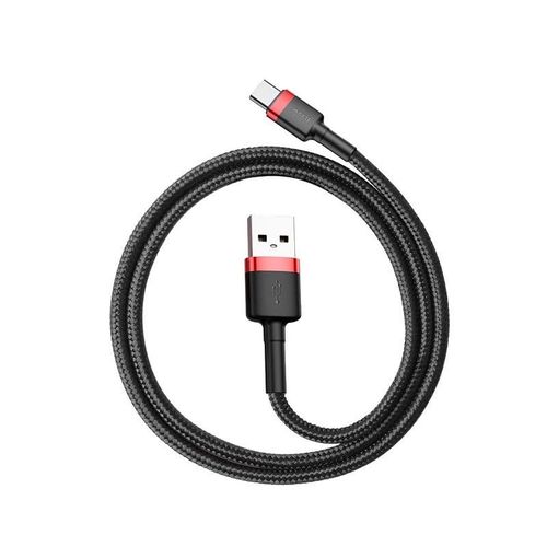 Kabel USB-C Baseus Cafule 2A 3m (czerwono-czarny) na Arena.pl