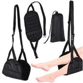 Podnóżek Podróżny Wiszący Mini Hamak ma Stopy Nogi Turystyczny do Samolotu