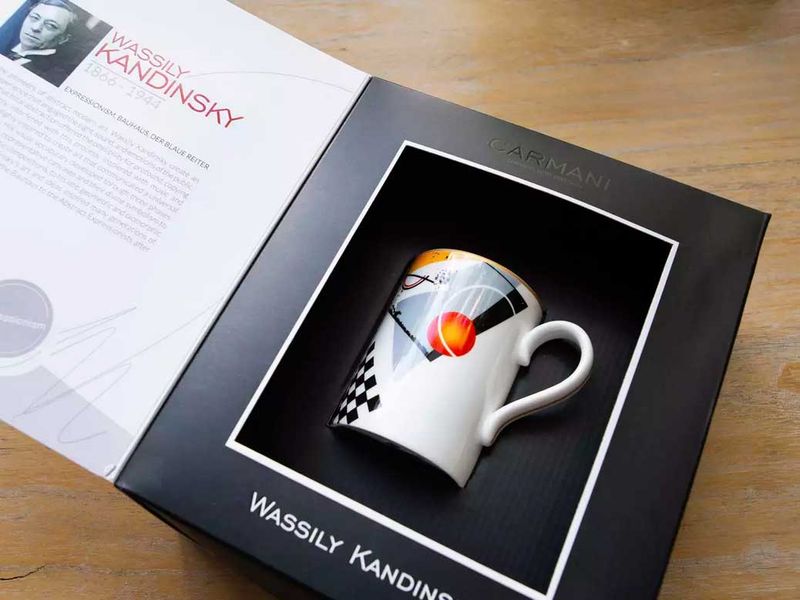 Kubek „Orange” – Wassily Kandinsky zdjęcie 3