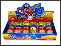 jo-jo yoyo buźka 5,5cm ze światłem  24szt.