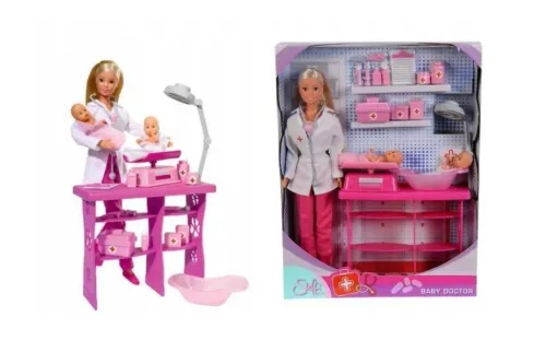 Steffi. Lalka pediatra z akcesoriami na Arena.pl