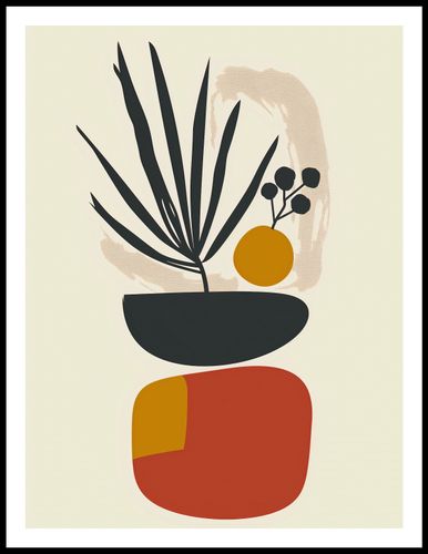 Plakat 60x80cm Botaniczny Wgląd na Arena.pl