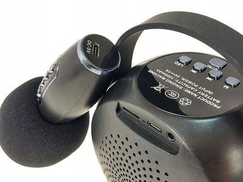 Głośnik Mikrofon Karaoke TREFL ADAR Bluetooth USB MIX Nagrywanie na Arena.pl