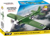 Klocki BUDOWLANE Dla Chłopca ZESTAW WWII North American P-51D Mustang MODEL