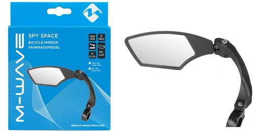 Lusterko rowerowe lewe nakładane na kierownicę 132g M-wave Spy Space na Arena.pl