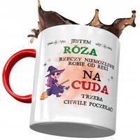 Kubek Czerwony Dla Róży Żony Przyjaciółki Prezent Z Nadrukiem Ze Zdjęciem