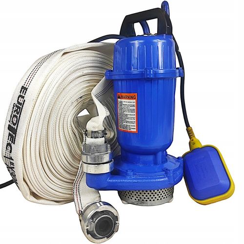 POMPA DO WODY BRUDNEJ CZYSTEJ ŚCIEKÓW Z PŁYWAKIEM SITO SITKO 2650W WĄŻ 20M na Arena.pl