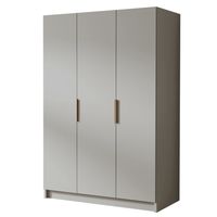 Szafa CALPE I 150 cm-pojemna garderoba-KASZMIR+ZŁOTY