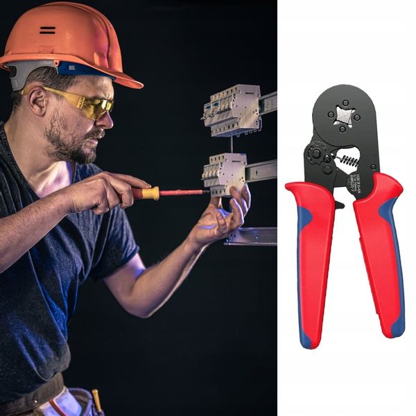 ZACISKARKA PRASKA do tulejek kablowych kabli konektorów +500 SZT AKCESORIÓW zdjęcie 7