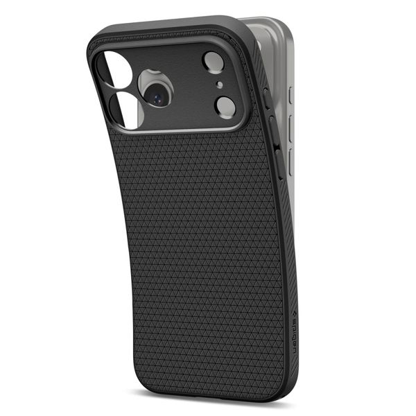 SPIGEN LIQUID AIR IPHONE 17 PRO MAX MATTE BLACK zdjęcie 6