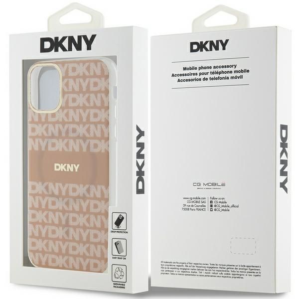 Etui DKNY do iPhone 11, iPhone XR, Różowy, MagSafe zdjęcie 8