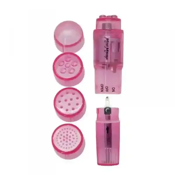 Stymulator-Mini vibratore con punte intercambiabili Timeless 4 Surprises zdjęcie 4