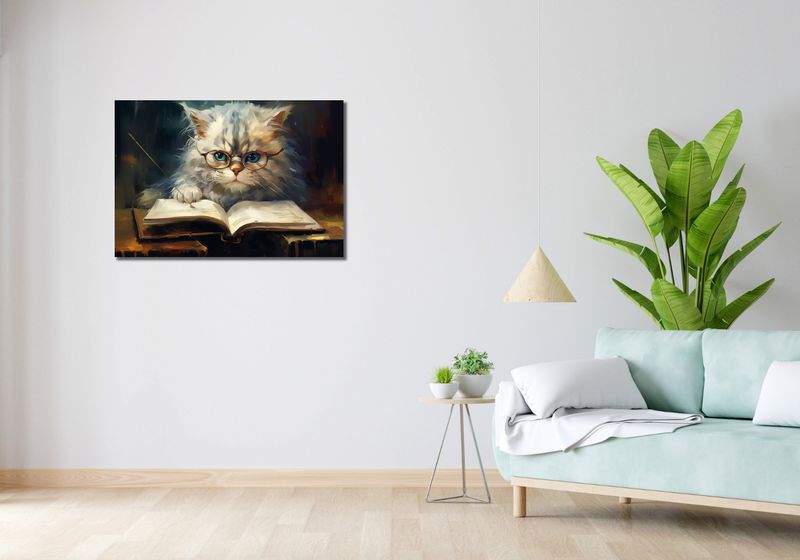 Obraz 90x60cm Ucz Się Ucz zdjęcie 2