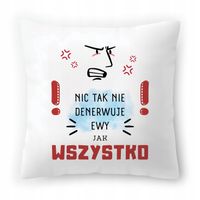 Poduszka Dla Ewy Na Urodziny Na Prezent Z Nadrukiem Ze Zdjęciem