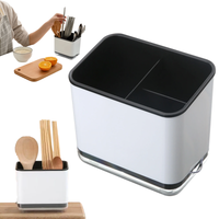 Ociekacz na sztućce przybory kuchenne organizer pojemnik wielofunkcyjny