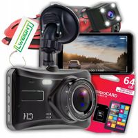 WIDEOREJESTRATOR JAZDY DOTYKOWY MenuPL WIDEO REJESTRATOR KAMERA COFANIA