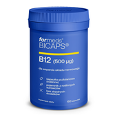 ForMeds Bicaps B12 witamina B12 60 kapsułek wegańskich