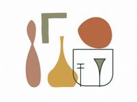 Plakat 100x75cm Naczynia