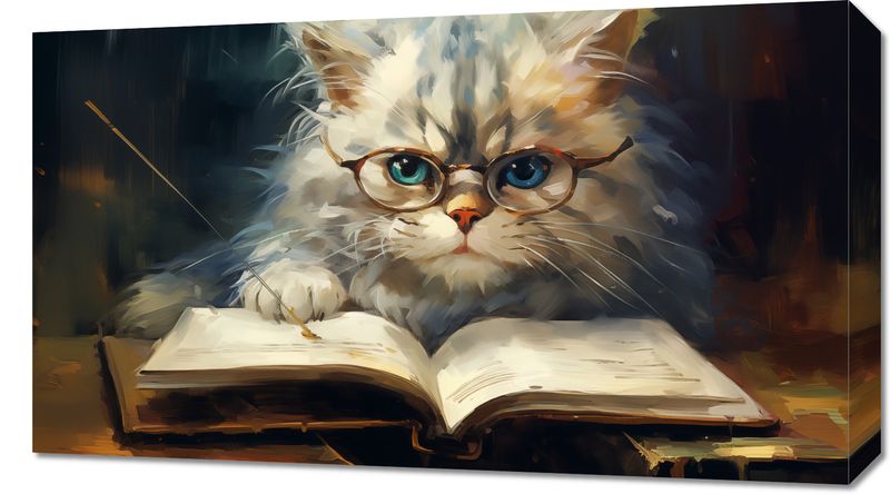 Obraz 70x40cm Ucz Się Ucz zdjęcie 1