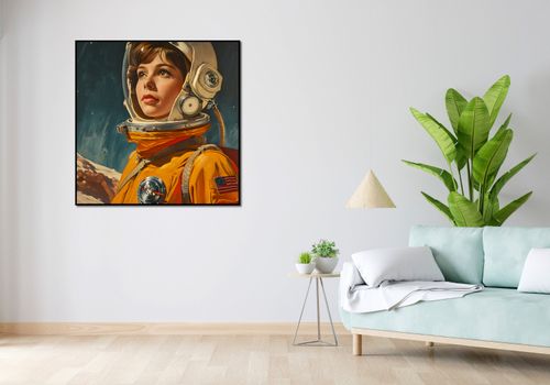 Plakat 100x100cm Pionierka Kosmosu na Arena.pl